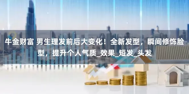 牛金财富 男生理发前后大变化！全新发型，瞬间修饰脸型，提升个人气质_效果_短发_头发