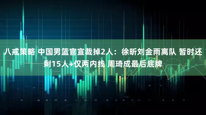 八戒策略 中国男篮官宣裁掉2人：徐昕刘金雨离队 暂时还剩15人+仅两内线 周琦成最后底牌