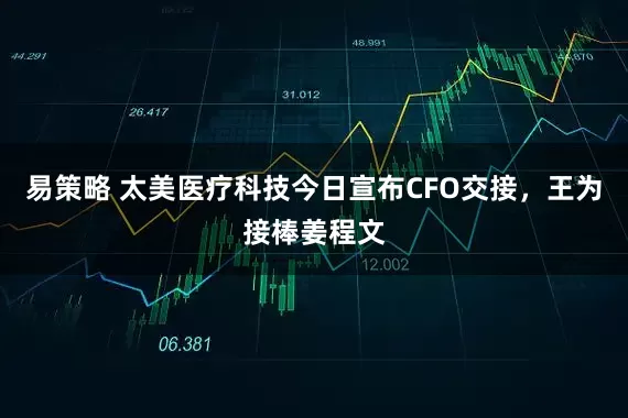 易策略 太美医疗科技今日宣布CFO交接，王为接棒姜程文